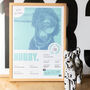 Personalised Dog Portrait Pet Poster Print, thumbnail 2 of 12