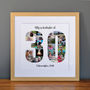 Personalised 30th Birthday Photo Collage, thumbnail 3 of 8