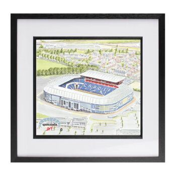 Cardiff City Fc Stadium Fine Art Print, 3 of 3