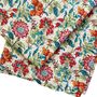 Floral Garden Print Kantha Throw, thumbnail 6 of 6