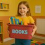 Custom Name Vinyl Stickers For Playroom Storage, thumbnail 4 of 10