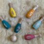 Handpainted Children's Wooden Skittles Set, thumbnail 2 of 8