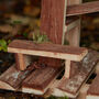 Wooden Lodge Bird House Planter, thumbnail 5 of 8