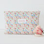 Personalised Oilcloth Wipe Clean Make Up Bag, thumbnail 6 of 8