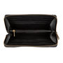 Black Cowhide Leather Clutch And Purse Matching Set, thumbnail 5 of 9