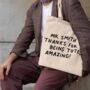 Personalised Tote Bag Teacher Thank You Gift, thumbnail 2 of 2
