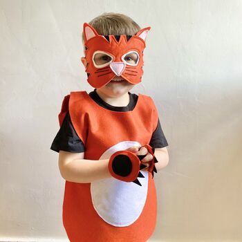 Felt Tiger Costume For Children And Adults, 7 of 12