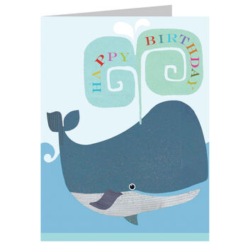 Whale Wishes Mini Greetings Card, 3 of 3
