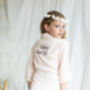 Girl's Personalised Bridesmaid Flower Girl Gown, thumbnail 11 of 11