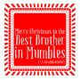 Personalised Best Brother Christmas Card, thumbnail 3 of 3