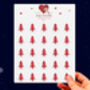 Butterfly Christmas Tree White Christmas Card, Not 3D, thumbnail 5 of 12