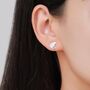 Sterling Silver Nature Inspired Kiwi Bird Stud Earrings, thumbnail 7 of 12
