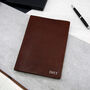 Personalised Refillable Leather Journal And Pen Holder, thumbnail 8 of 9