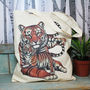 Sumatran Tigers Fairtrade + Organic Tote Bag, thumbnail 1 of 2