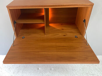 1970’s Vintage Beaver And Tapley Wall Hung Desk, 9 of 12