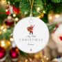 Personalised My First Christmas Sleep Suit Santa, thumbnail 4 of 4