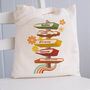 Retro Sixties Signpost Personalised Tote Bag For Her, thumbnail 1 of 3