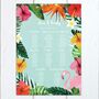 Tropical Palms Wedding Stationery, thumbnail 11 of 11