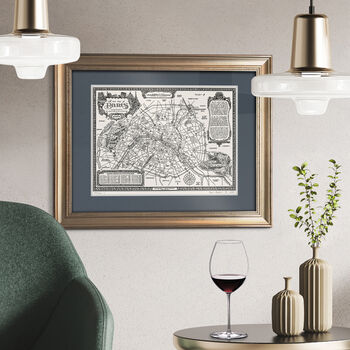 Paris Map Hand Drawn Fine Art Print, 2 of 12