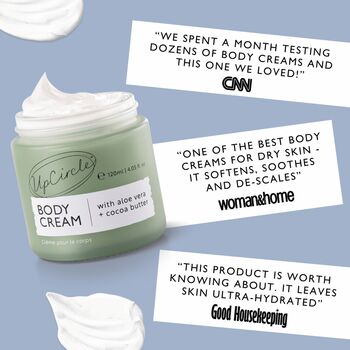 Vegan Hydrating Body Cream With Aloe Vera For Dry Skin, 5 of 5