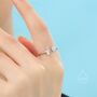 Sterling Silver Bumble Bee And Daisy Ring, thumbnail 6 of 12