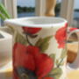 Cream Jug In Red Poppy Design, thumbnail 2 of 6