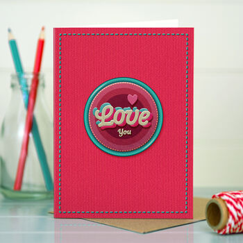 ‘Love You’ Romantic Card, 5 of 6