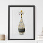 Personalised Retirement Champagne Word Art, thumbnail 6 of 9