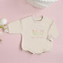 Personalised 'Born To Be Happy' Romper, thumbnail 1 of 2