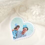 Custom Wedding Dress Label With Your Family Photo, thumbnail 1 of 5