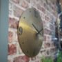 Real Cymbal Clock 14' Inch, thumbnail 5 of 5