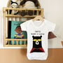 Personalised Super Bear Babygrow Or T Shirt, thumbnail 3 of 5
