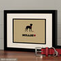 Personalised Weimaraner Print For One Or Two Dogs, thumbnail 6 of 9