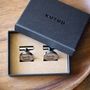 'Touch Wood' Cufflinks, thumbnail 4 of 6