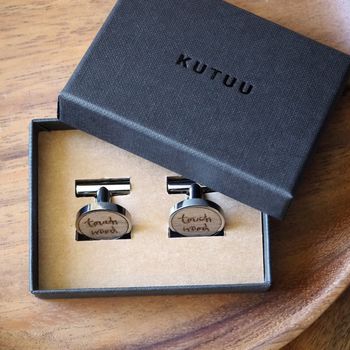 'Touch Wood' Cufflinks, 4 of 6
