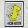 Personalised Dinosaur Print, thumbnail 1 of 4