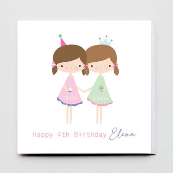 Happy Birthday Bestie Greeting Card, 3 of 6