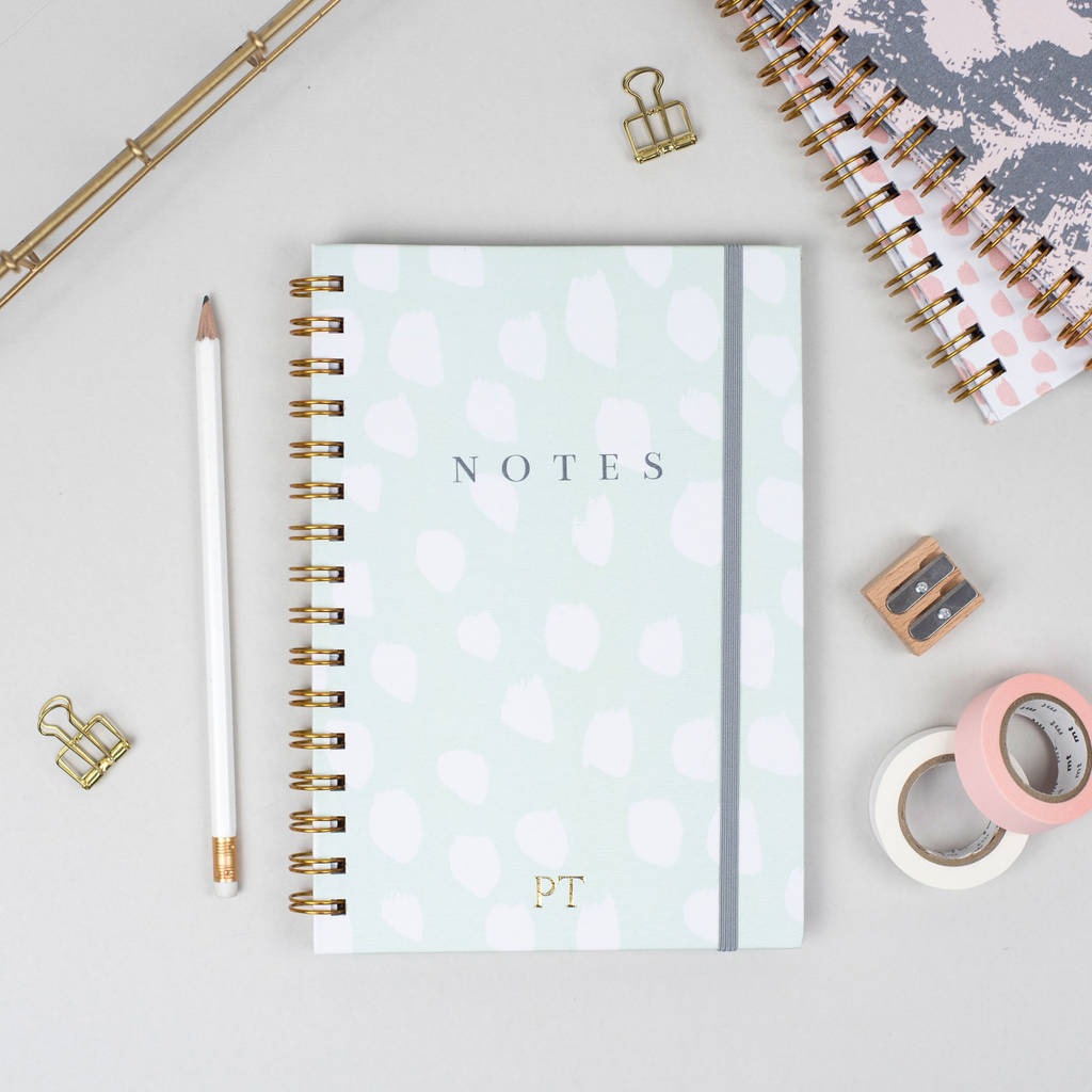 Personalised Luxe Hardback Notebook By Magic + Monroe ...