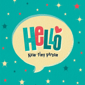 New Baby Card ‘Hello Baby Boy’, 2 of 4
