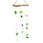 Recycled Glass Driftwood Mobile Green And White, thumbnail 1 of 2