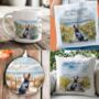 Personalised Yorkshire Terrier Dog Beach Walk Collection, thumbnail 1 of 8