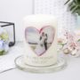 Personalised Wedding Photo Anniversary Candle, thumbnail 3 of 6