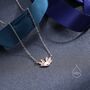 Axolotl Pendant Necklace In Sterling Silver, thumbnail 3 of 10