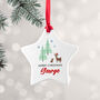 Personalised Christmas Deer Decoration, thumbnail 1 of 5