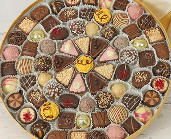 Gold 72 Luxury Belgian, British And Swiss Chocolate Collection, 3 of 3