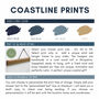 Treyarnon Bay Coastline Print, thumbnail 6 of 7