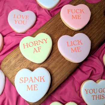 Personalised Love Heart Biscuits, 4 of 4