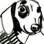 Dachschund Lover Monochrome Dog Print, thumbnail 2 of 8