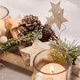 Nordic Star Wreath Candle Holder Centrepeice, thumbnail 5 of 6