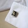 Ferrari Cufflinks Black And Silver Prancing Horse Design Gift For Men, thumbnail 2 of 5